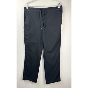 Carhartt Men C50101 Ripstop Utility Cargo Scrub Pants Black Straight Leg Medium